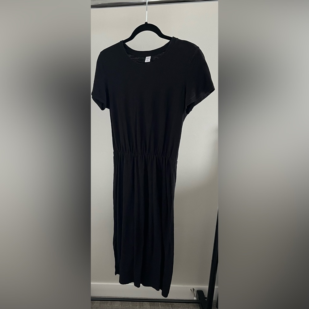 Old Navy Midi Dress | Black | Size S